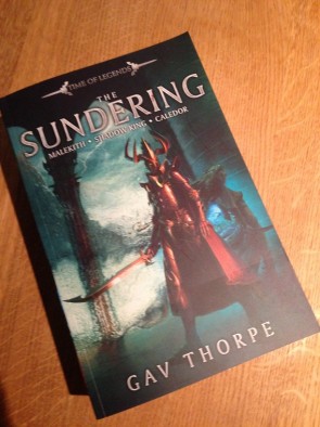Signed The Sundering by Gav Thorpe