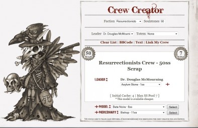 Crew Creator Ressurectionists
