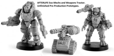 Exo-Mechs & Gun Tractor