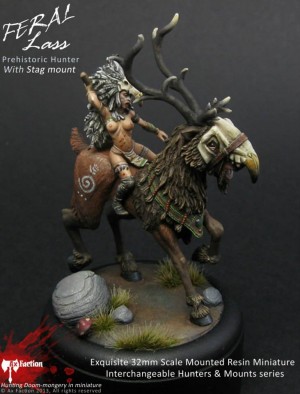 Feral Lass Mounted