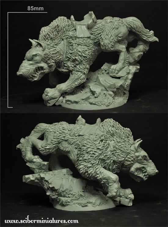 Go Howling After Scibor’s Giant Wolf – OnTableTop – Home of Beasts of War