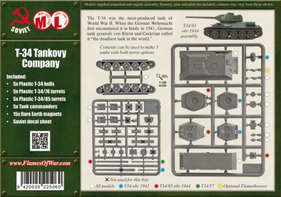 T-34 Tankovy Company (Rear)