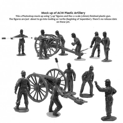 ACW Plastic Artillery