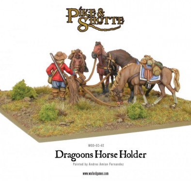 Dragoons Horse Holder (Rear)