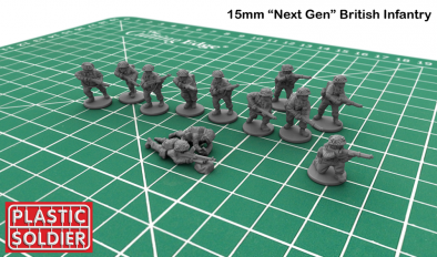 Late War British Infantry 15mm