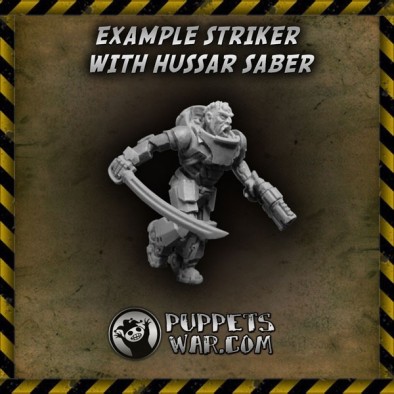 Striker with Hussar Sabre