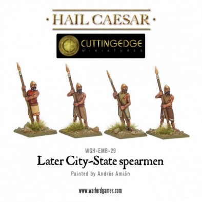 Akkadian Later City State Spearmen without Shields