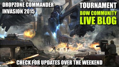 Dropzone Commander Invasion BoW Team Live Blog