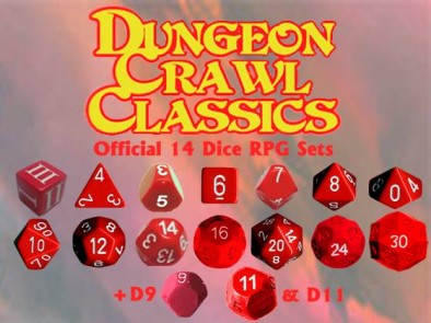 Dungeon Crawl Classic Dice Set