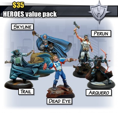 Heroes Value Pack