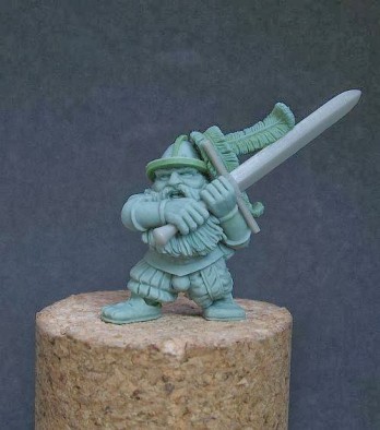Lansquenet-Dwarf Swordplayer (Front)