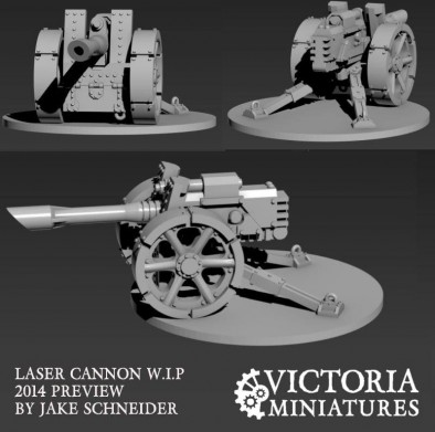 Victoria Miniatures Laser Cannon