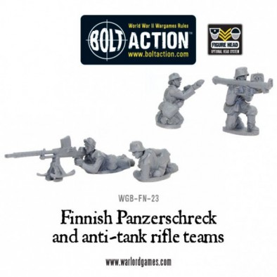 Finnish Panzerschreck & Anti-Tank Rifle Team