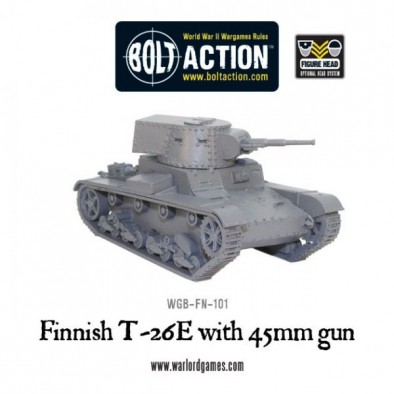 Finnish T-26E With 45mm Gun