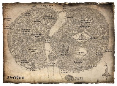 Map of Mordheim