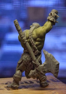 Orc Standard Bearer (Rear)