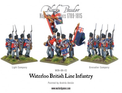 Waterloo British Infantry