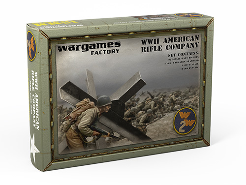 Wargames Factory 28mm WWII American Infantry Platoon Late War 