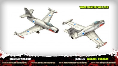 Israelis - Dassault-Ouragan