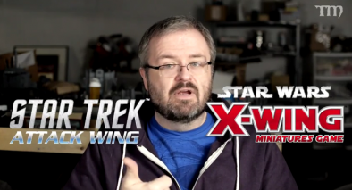 Star Trek Attack Wing vs Star Wars X-Wing