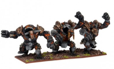 Abyssal Dwarf Lesser Obsidian Golems