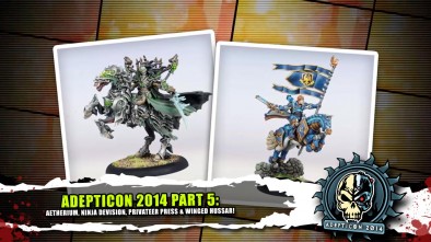 AdeptiCon 2014 Part 5: Aetherium, Ninja Devision, Privateer Press & Winged Hussar!