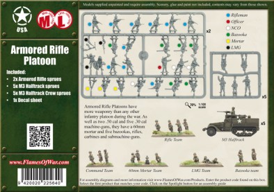 Armoured Rifle Platoon (Contents)