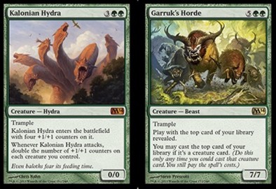 Kalonian Hydra & Garruk's Horde