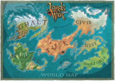 Lords of War World Map