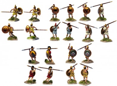 Plastic Greek Hoplites