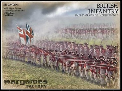 War of Independence British Infantry