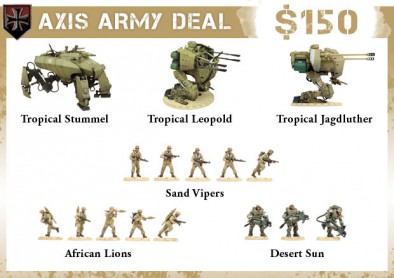 Axis Army Deal