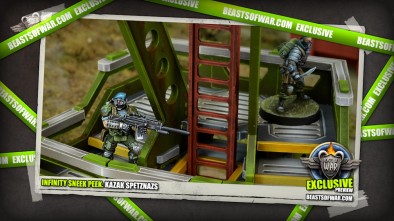 INFINITY Sneak Peek: Kazak Spetsnaz & Warsenal Sniper Tower!