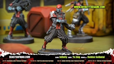 Game: Infinity Army: Yu Jing Model(s): Raiden Seibutai