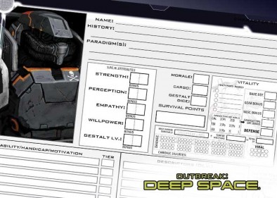 Outbreak Character Sheet