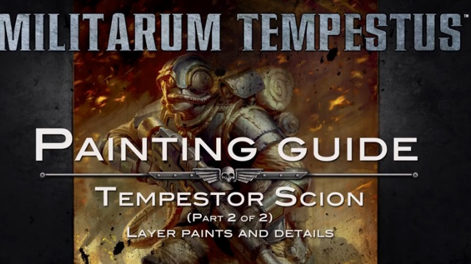 Games Workshop Painting Tutorial: Tempestor Scion Part 2