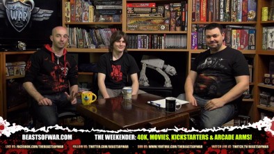 The Weekender: 40k, Movies, Kickstarters & Arcade Arms!
