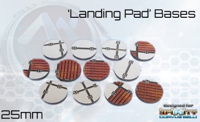 25mm Landing Pad Bases