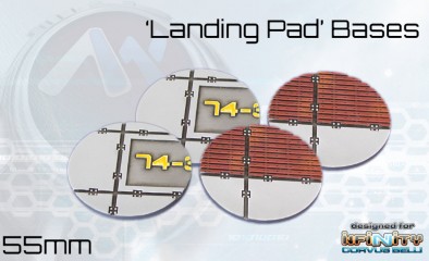 55m Landing Pad Bases