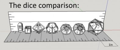 Braille Dice Comparisons