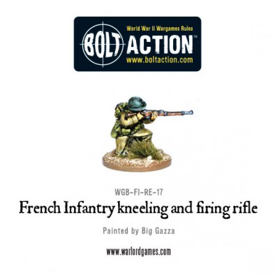 French Kneeling With Rifle