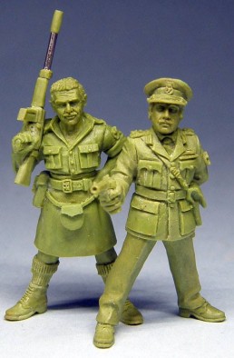 General Gordon and Sgt Big Tam Frazer