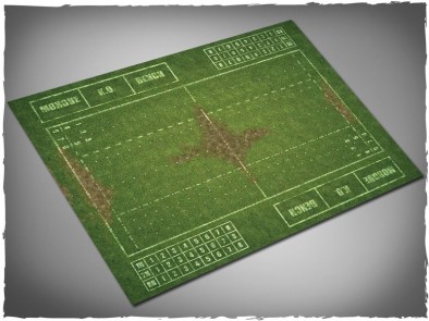 Grass Fantasy Football Mat