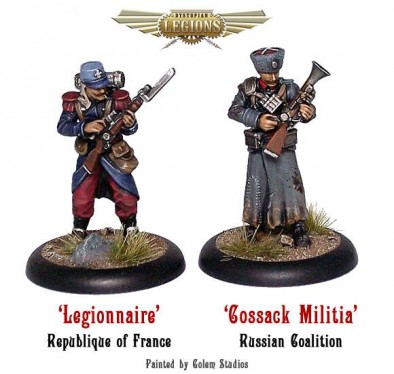 Legionnaire and Cossack Militia