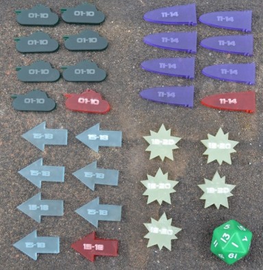 Structure Point Damage Tokens