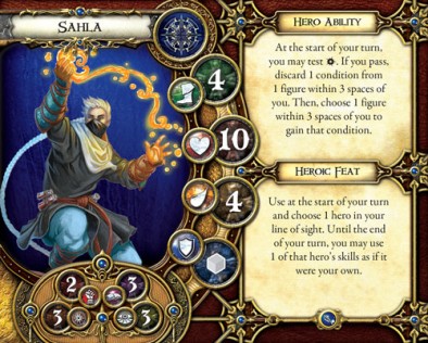 Descent 2nd edition heros card