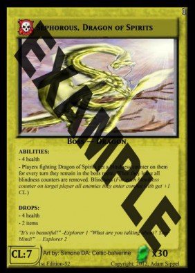 Dragon card