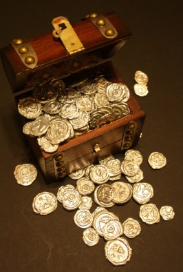 Fantasy Coins with Money Box