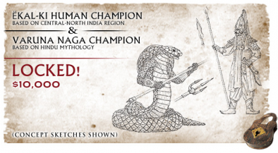 Human and Naga Champions