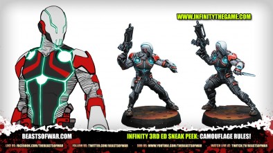 Infinity 3rd Ed Sneak Peek: Camouflage Rules!